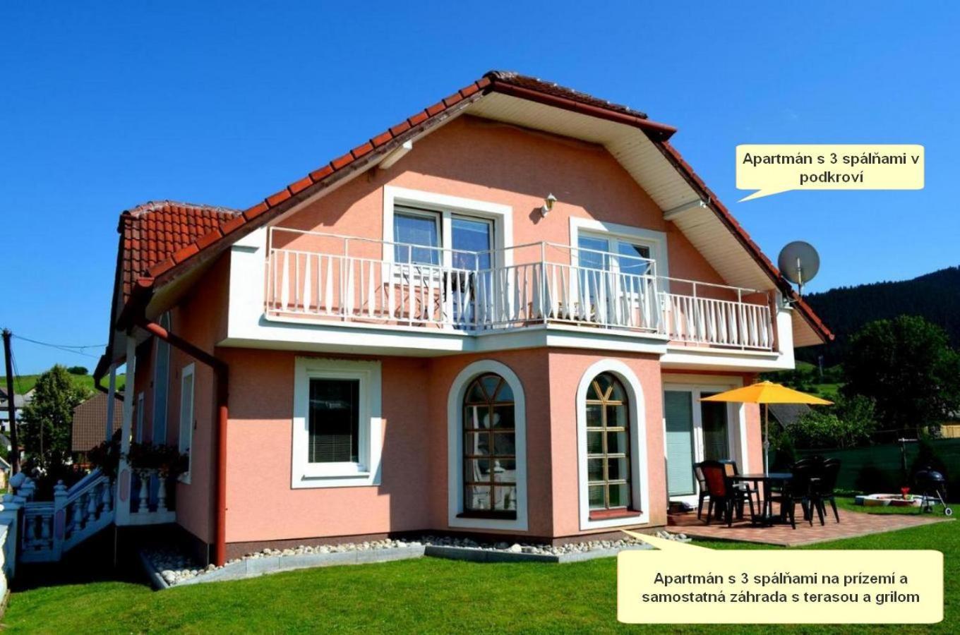 Chalupa Riviera A Apartmany Riviera - Liptov Besenova ルジョムベロク エクステリア 写真